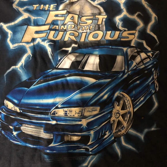 RARE VTG fast and furious tee - Picture 2 of 2